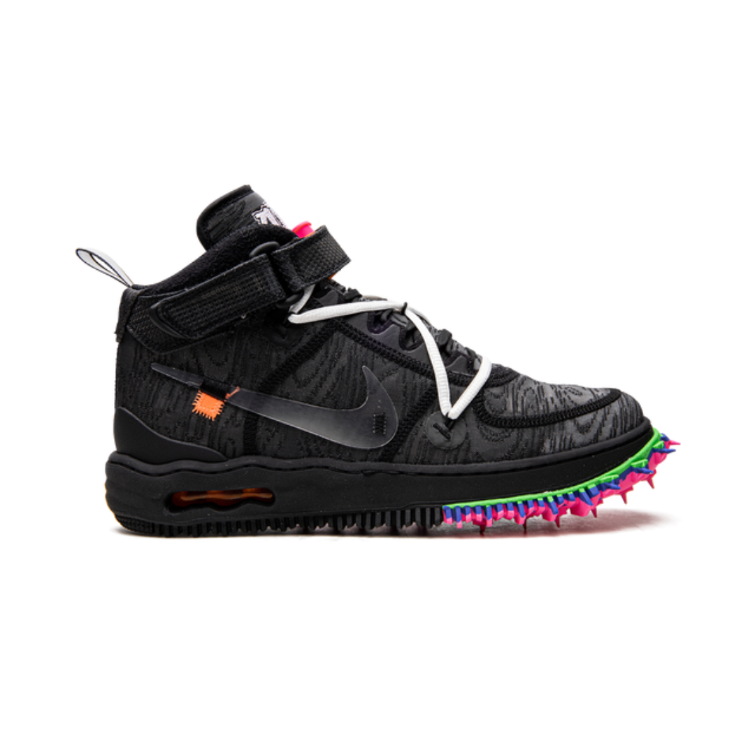 Nike Air Force 1 Mid Off-White Schwarz