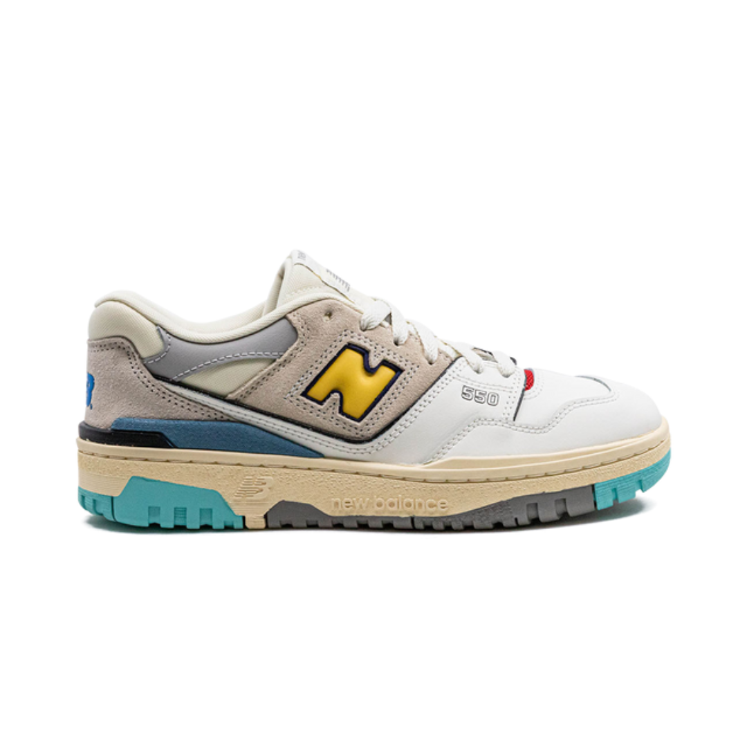 New Balance 550 Meersalzgelb