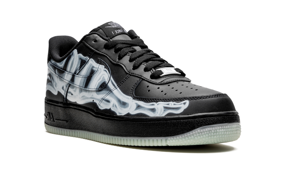 Nike Air Force 1 Schwarzes Skelett
