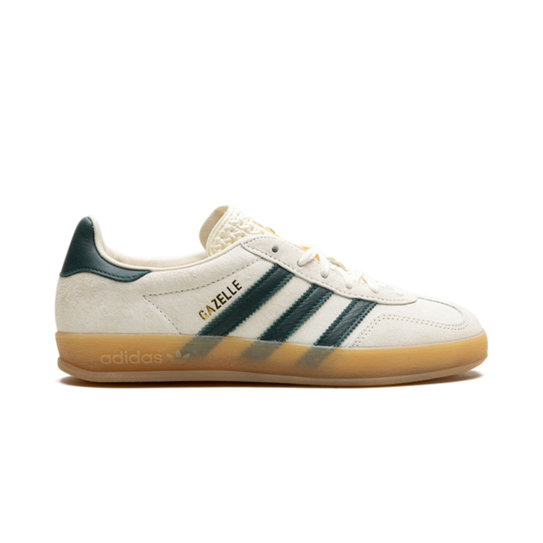 Adidas Gazelle Indoor Cremeweiß Grün Gummi