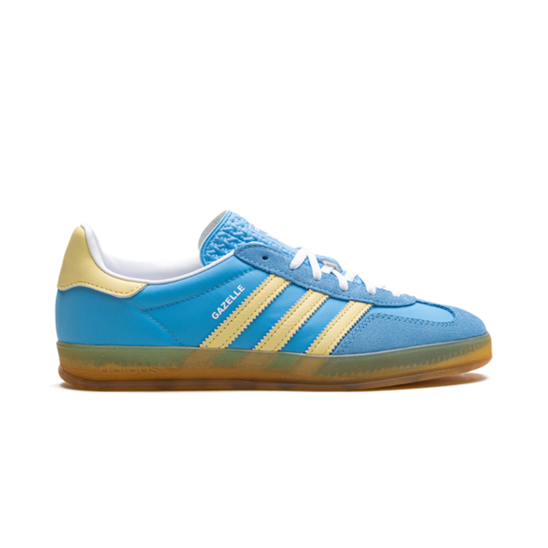 Adidas Gazelle Indoor Semi Blue Burst Off-Yellow