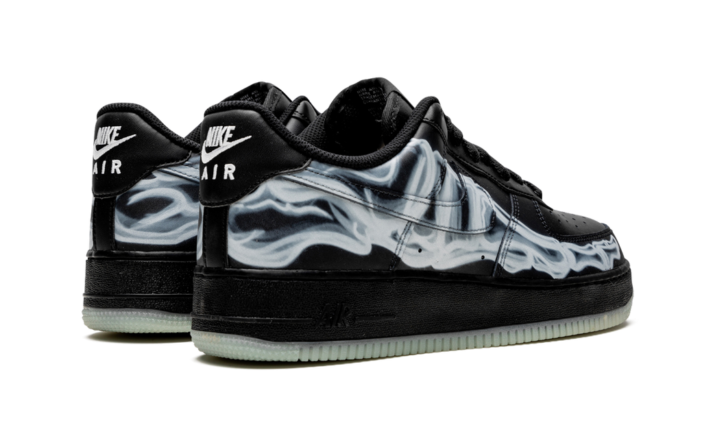 Nike Air Force 1 Schwarzes Skelett