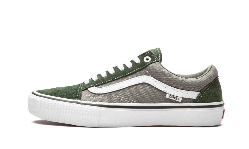 Vans Old Skool Pro Wald / Grau / Weiß