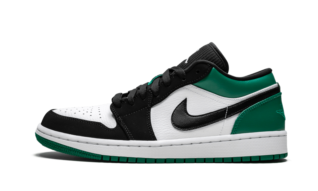 Jordan 1 Low Weiß Schwarz Mystic Grün 