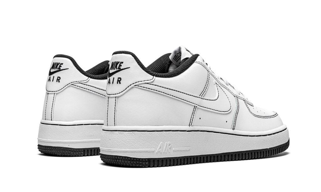 Nike Air Force 1 Low Contrast Stitch Weiß Schwarz