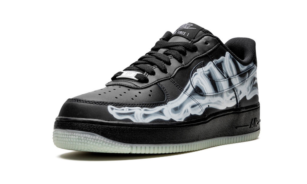 Nike Air Force 1 Schwarzes Skelett