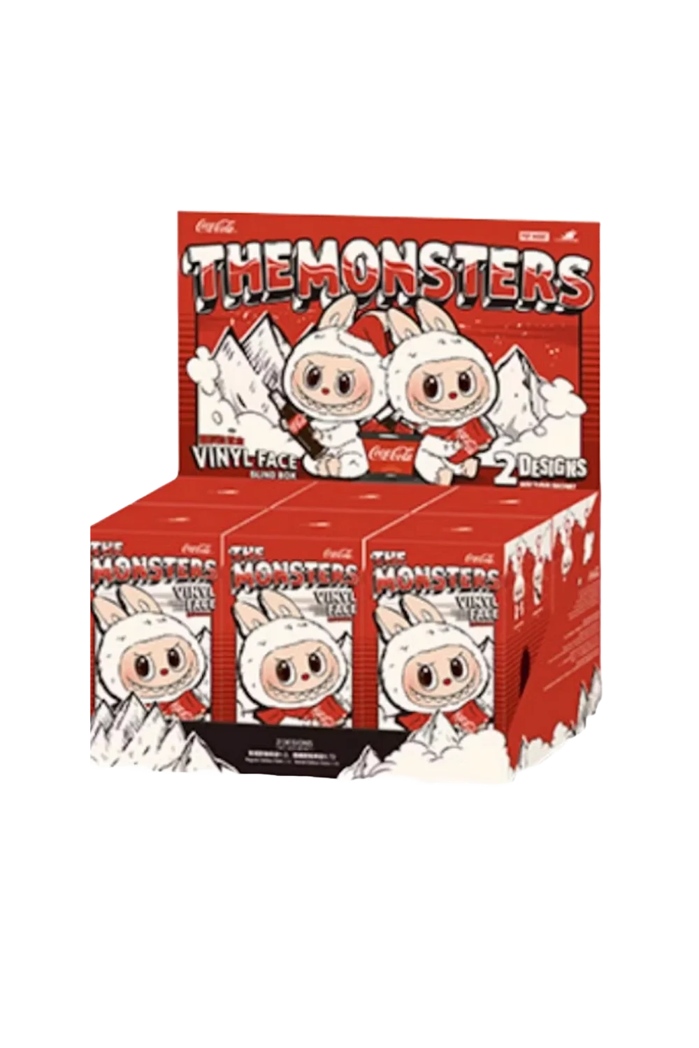 Pop Mart Labubu The Monsters Coca Cola Series Vinyl Face Sealed Case (6 Blindboxen)
