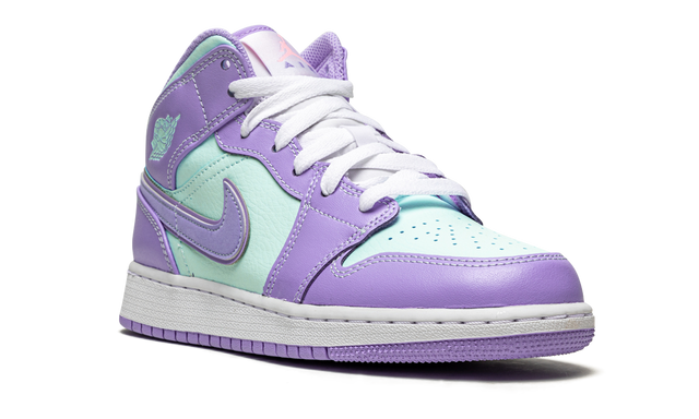 Jordan 1 Mid Lila Aqua 