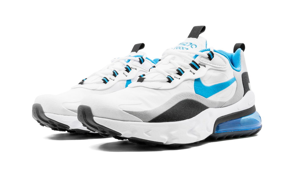 Nike Air Max 270 React Weiß Himmelblau