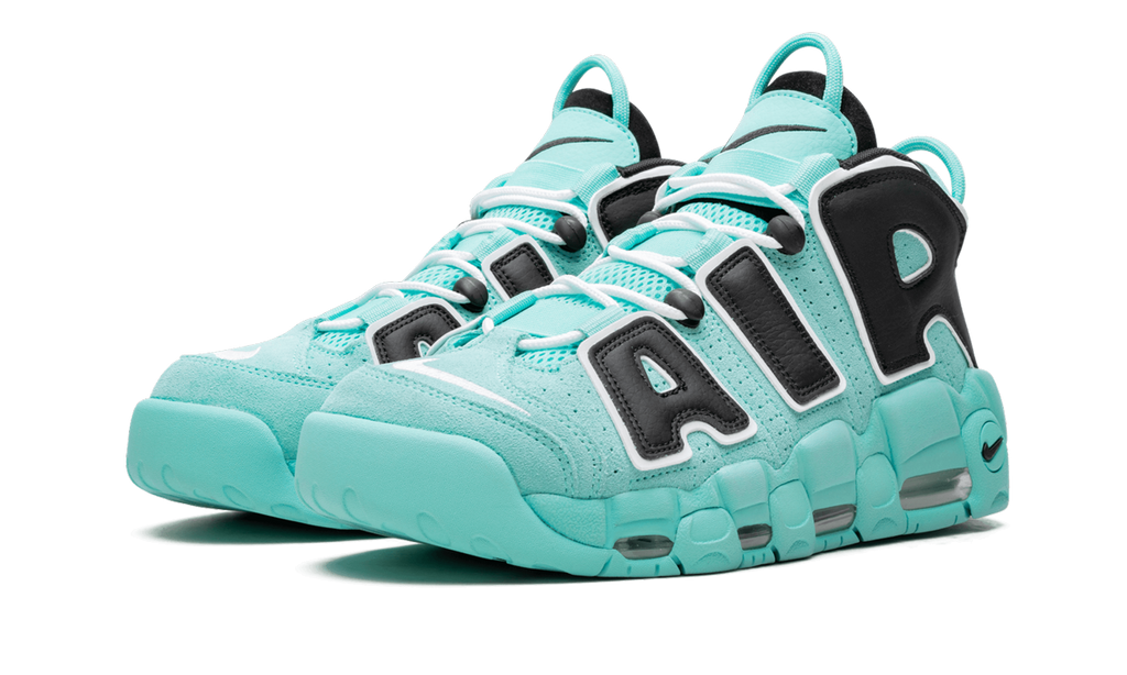 Nike Air More Uptempo Helles Aqua