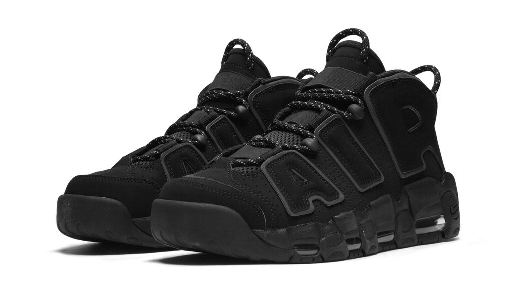 Nike Air More Uptempo Schwarz Reflektierend