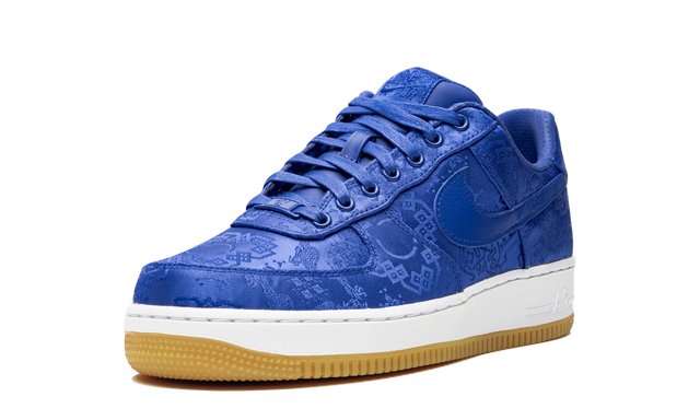 Nike Air Force 1 Clot Blaue Seide