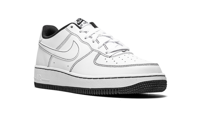 Nike Air Force 1 Low Contrast Stitch Weiß Schwarz