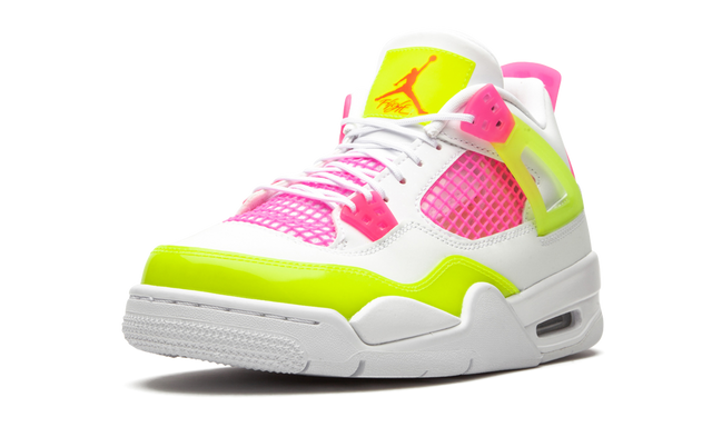 Jordan 4 Retro Weiß Zitronenpink 
