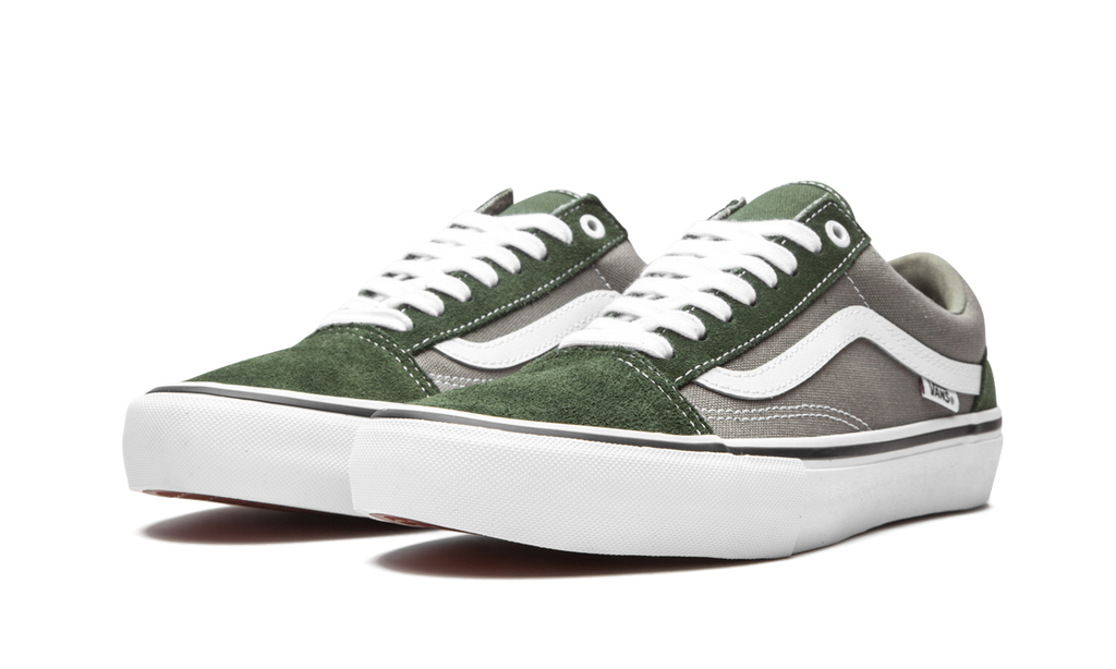 Vans Old Skool Pro Wald / Grau / Weiß