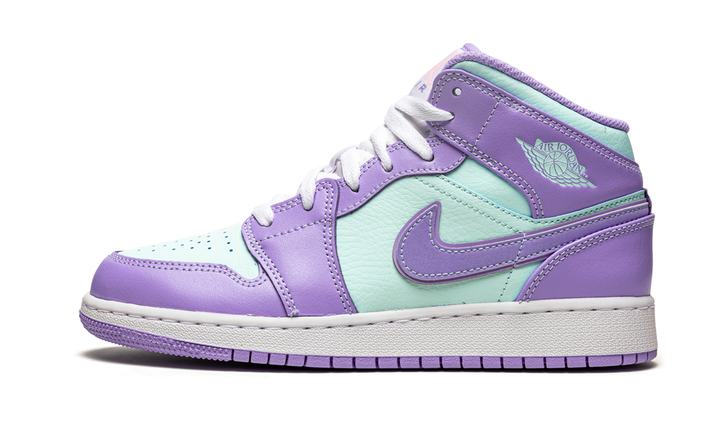 Jordan 1 Mid Lila Aqua 