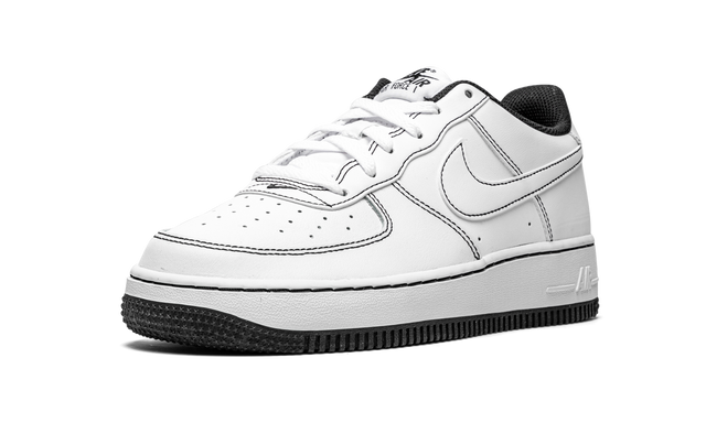 Nike Air Force 1 Low Contrast Stitch Weiß Schwarz