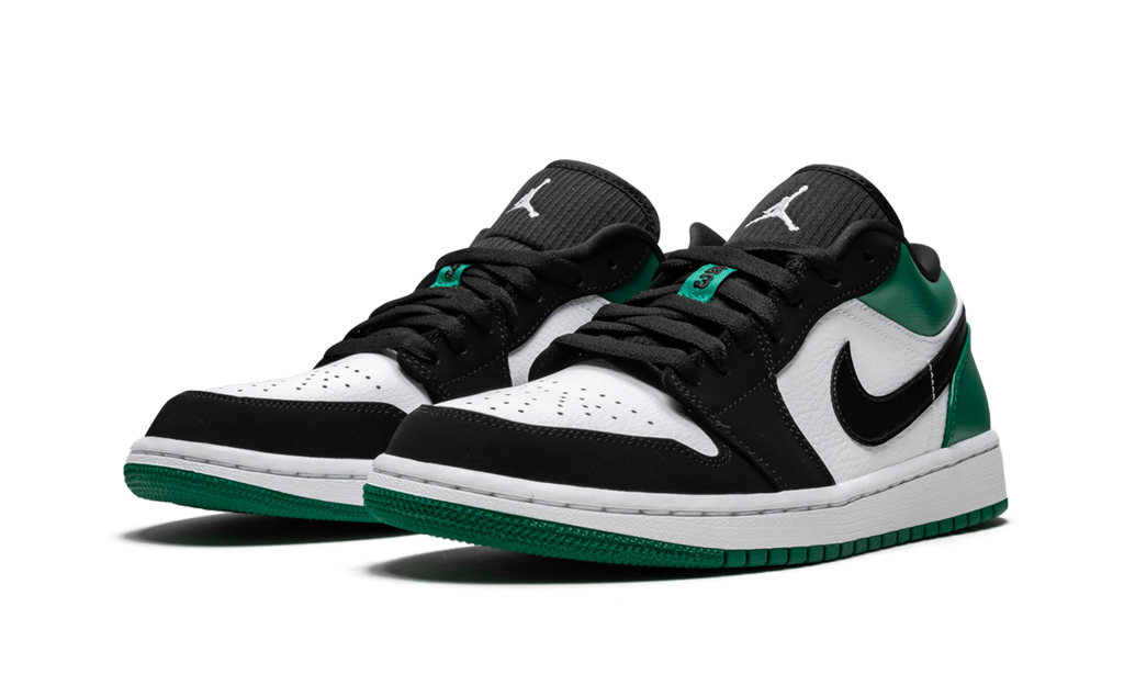 Jordan 1 Low Weiß Schwarz Mystic Grün 
