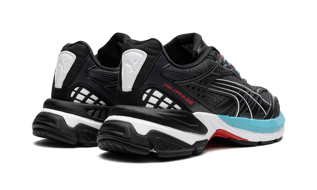 Puma Velophasis Luxe Sport Schwarz und Blau