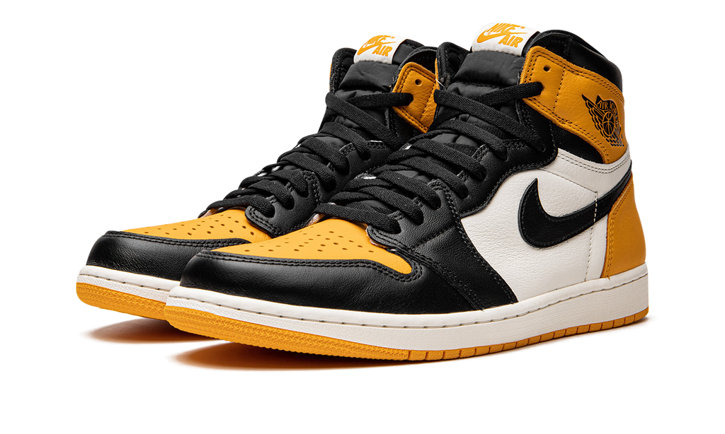 Jordan 1 Retro High Taxi Gelbe Zehenpartie