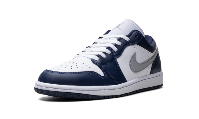 Jordan 1 Low Wolf Grau Mitternachtsmarine