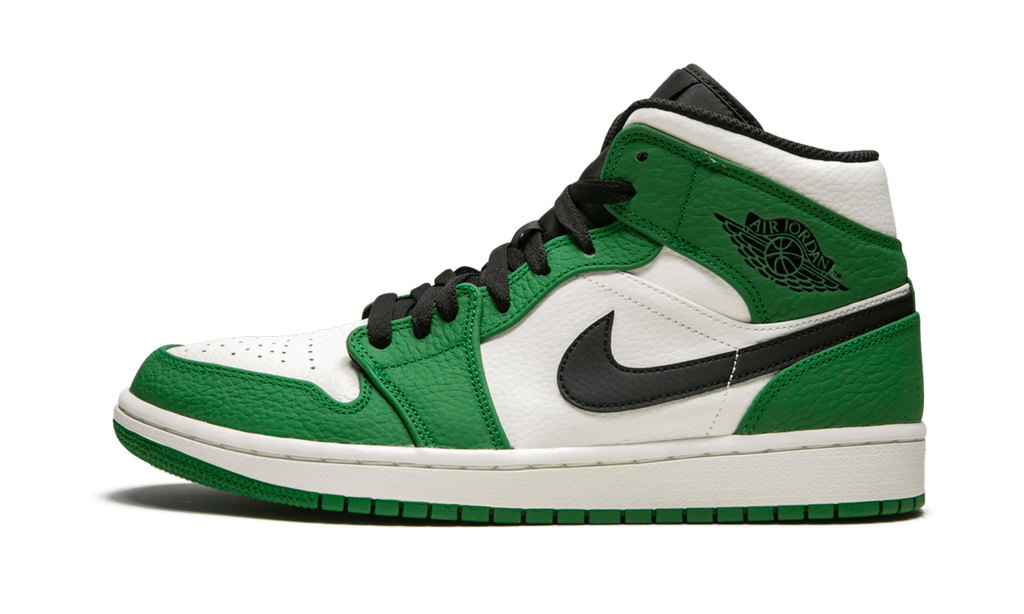 Jordan 1 Mid Kieferngrün
