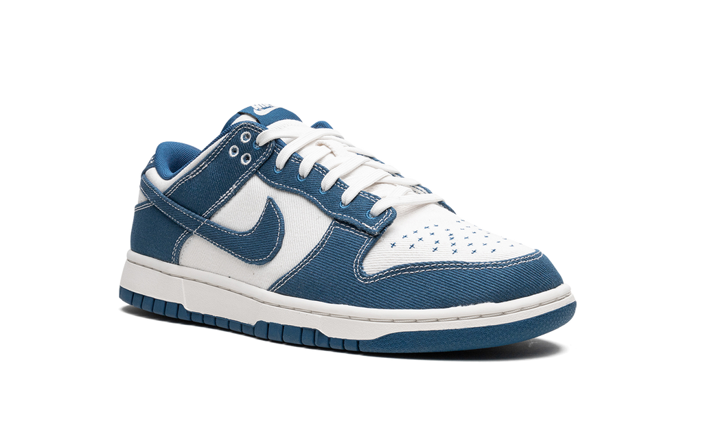 Nike Dunk Low Industrielles Blau Sashiko
