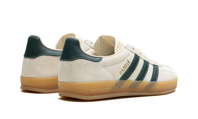 Adidas Gazelle Indoor Cremeweiß Grün Gummi