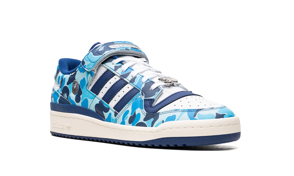 Adidas Forum 84 Low Bape 30. Jubiläum Blau Camo