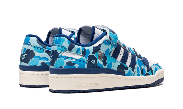 Adidas Forum 84 Low Bape 30. Jubiläum Blau Camo