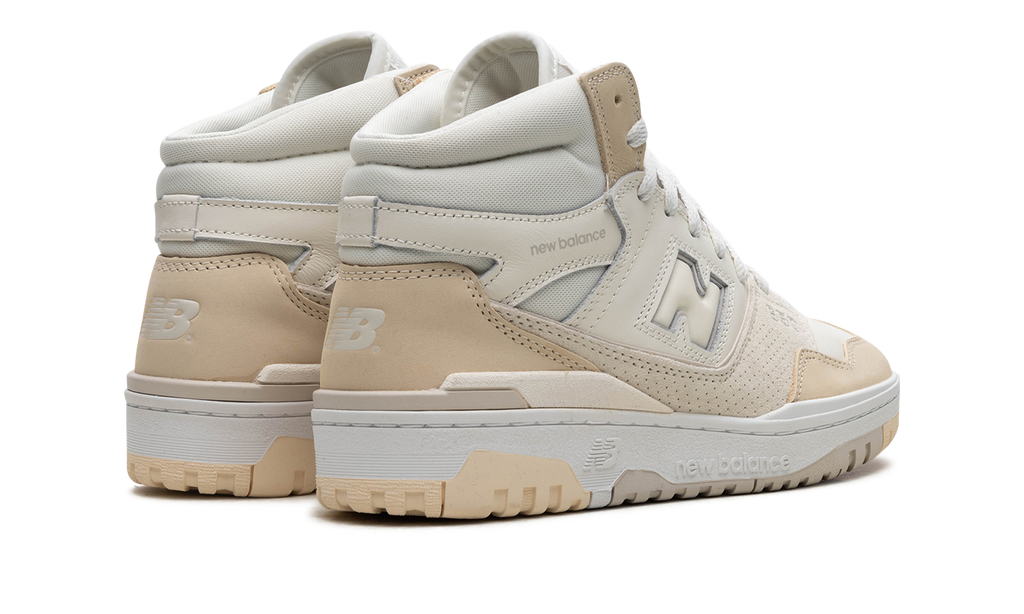 Beige New Balance 650