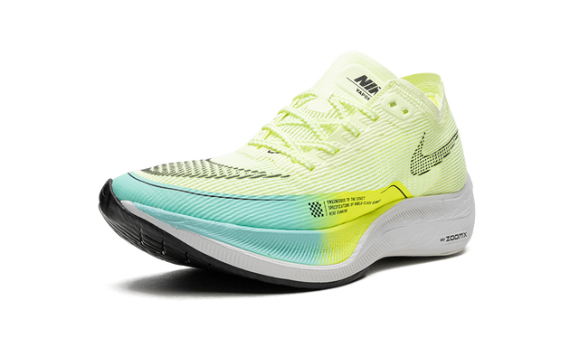 Nike ZoomX Vaporfly Next% 2 Barely Volt Türkis 