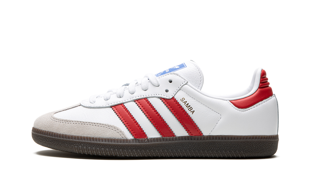 Adidas Samba OG Weiß Scharlachrot 