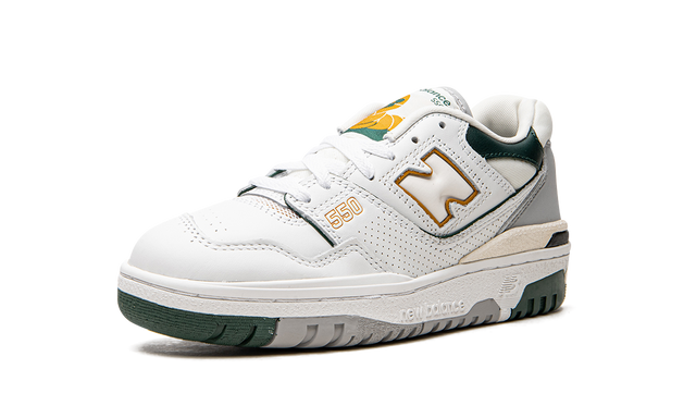New Balance 550 Weiß Nachtwache Grün