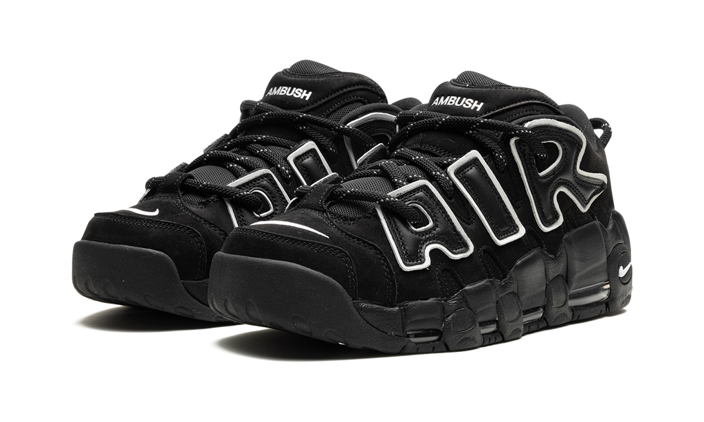 Nike Air More Uptempo Low AMBUSH Schwarz