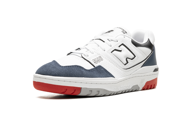 New Balance 550 Weiß Marine Rot