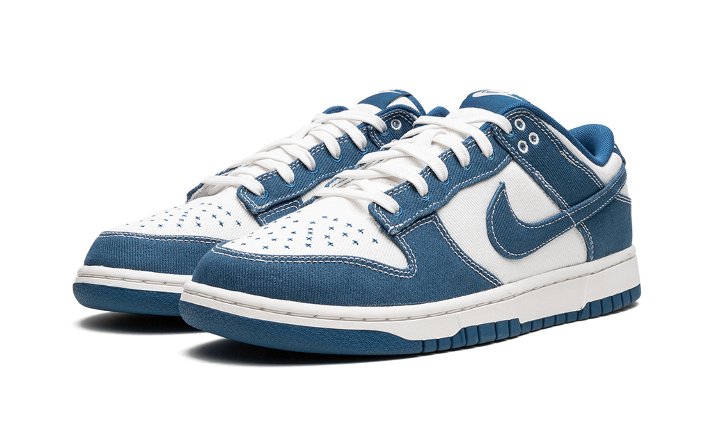 Nike Dunk Low Industrielles Blau Sashiko
