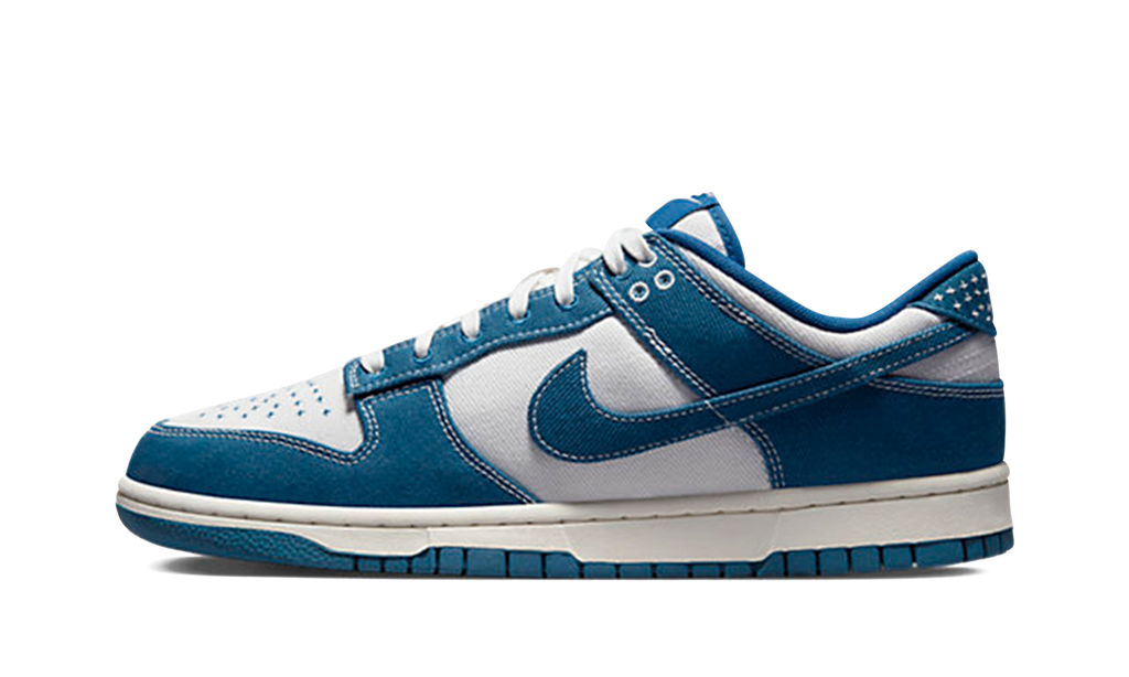 Nike Dunk Low Industrielles Blau Sashiko