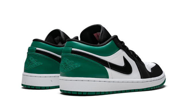 Jordan 1 Low Weiß Schwarz Mystic Grün 