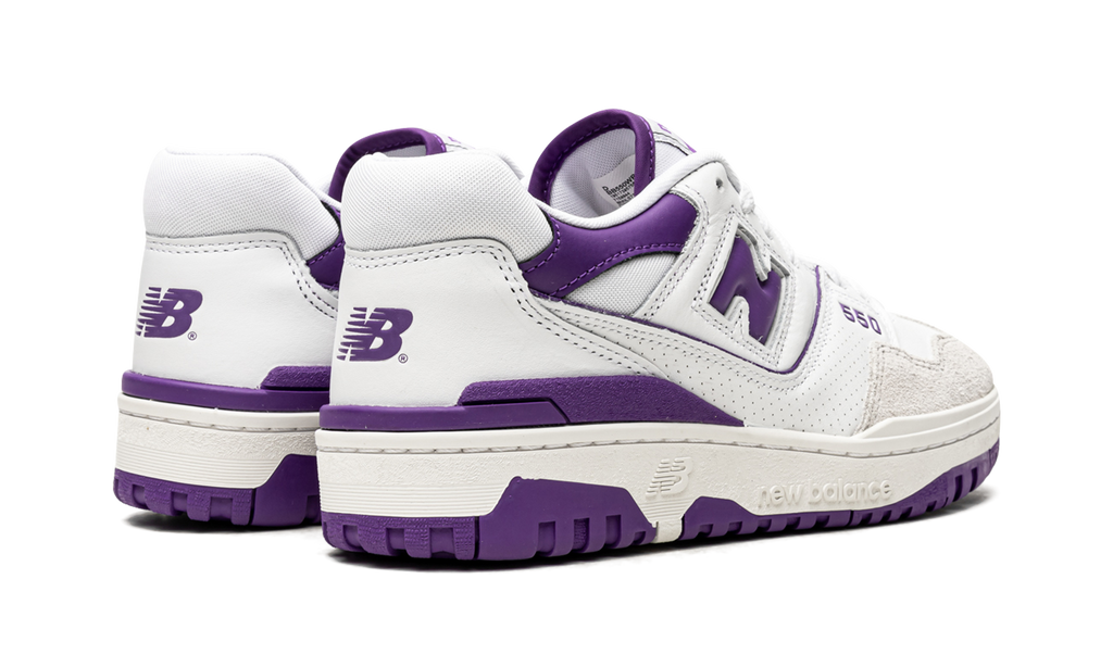 New Balance 550 Lila Weiß