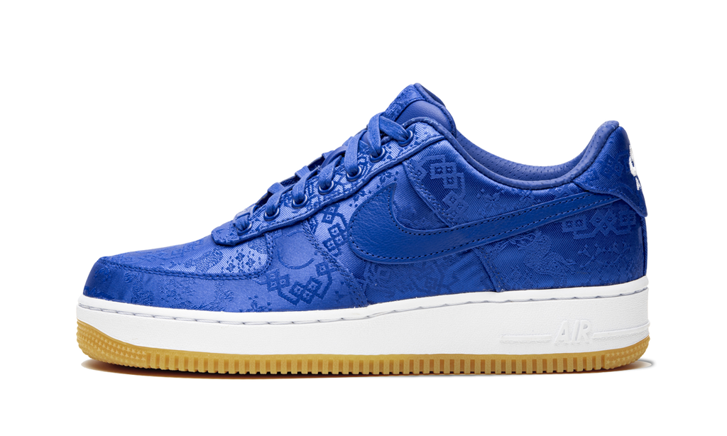 Nike Air Force 1 Clot Blaue Seide