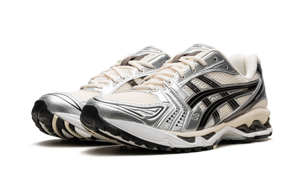 Asics Gel-Kayano 14 Creme Schwarz Metallic Pflaume