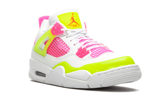 Jordan 4 Retro Weiß Zitronenpink 