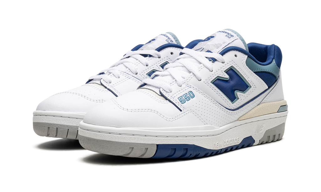 New Balance 550 Weiß Blau Groove