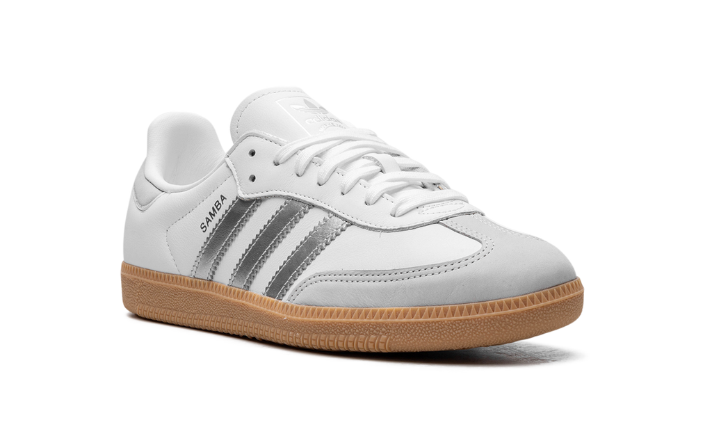 Adidas Samba Weiß Silber Metallic Grau