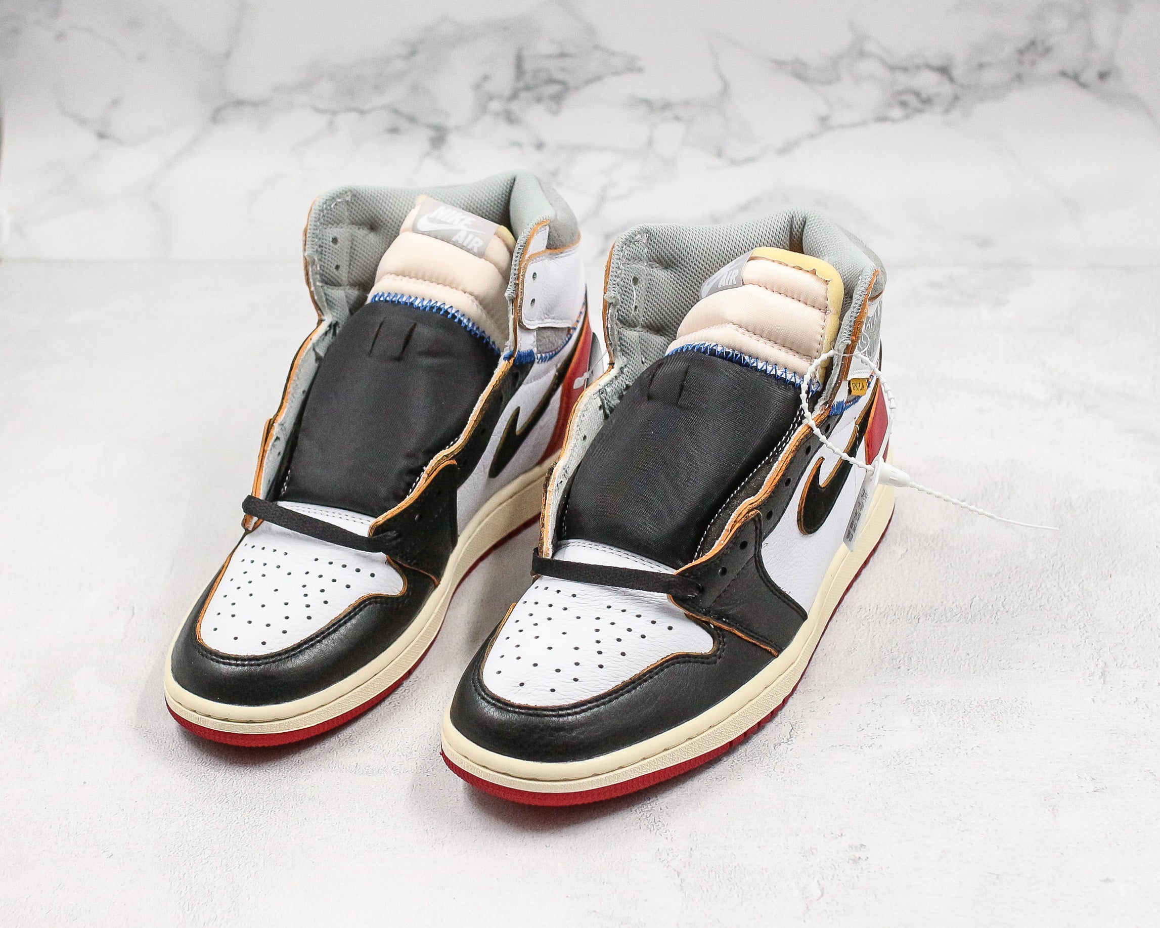 Jordan 1 Retro High Union Los Angeles Schwarze Zehenpartie