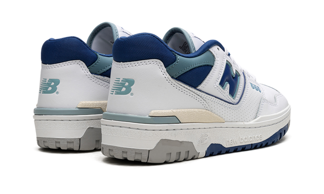 New Balance 550 Weiß Blau Groove