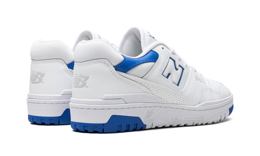New Balance 550 Weiß Kobaltblau