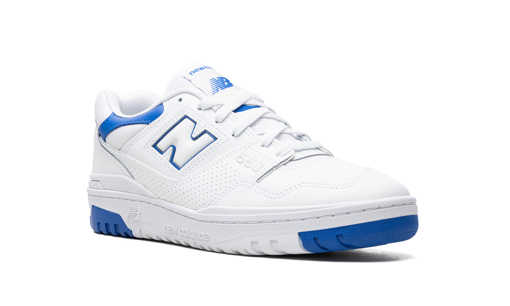 New Balance 550 Weiß Kobaltblau