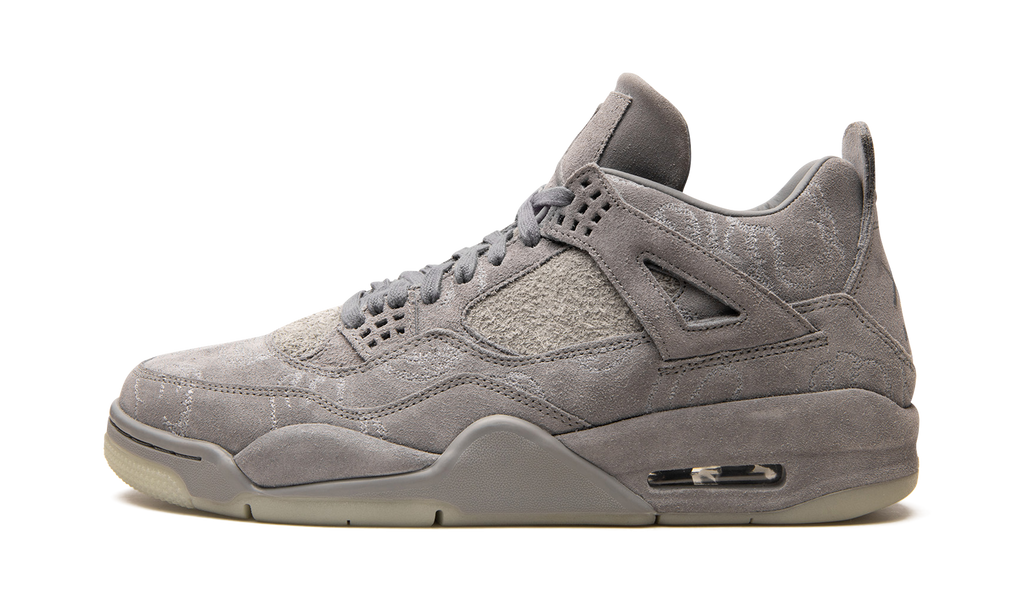 Air Jordan 4 Retro Kaws Cooles Grau 